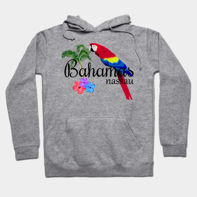 Tropical Nassau Bahamas Hoodie by macdonaldcreativestudios